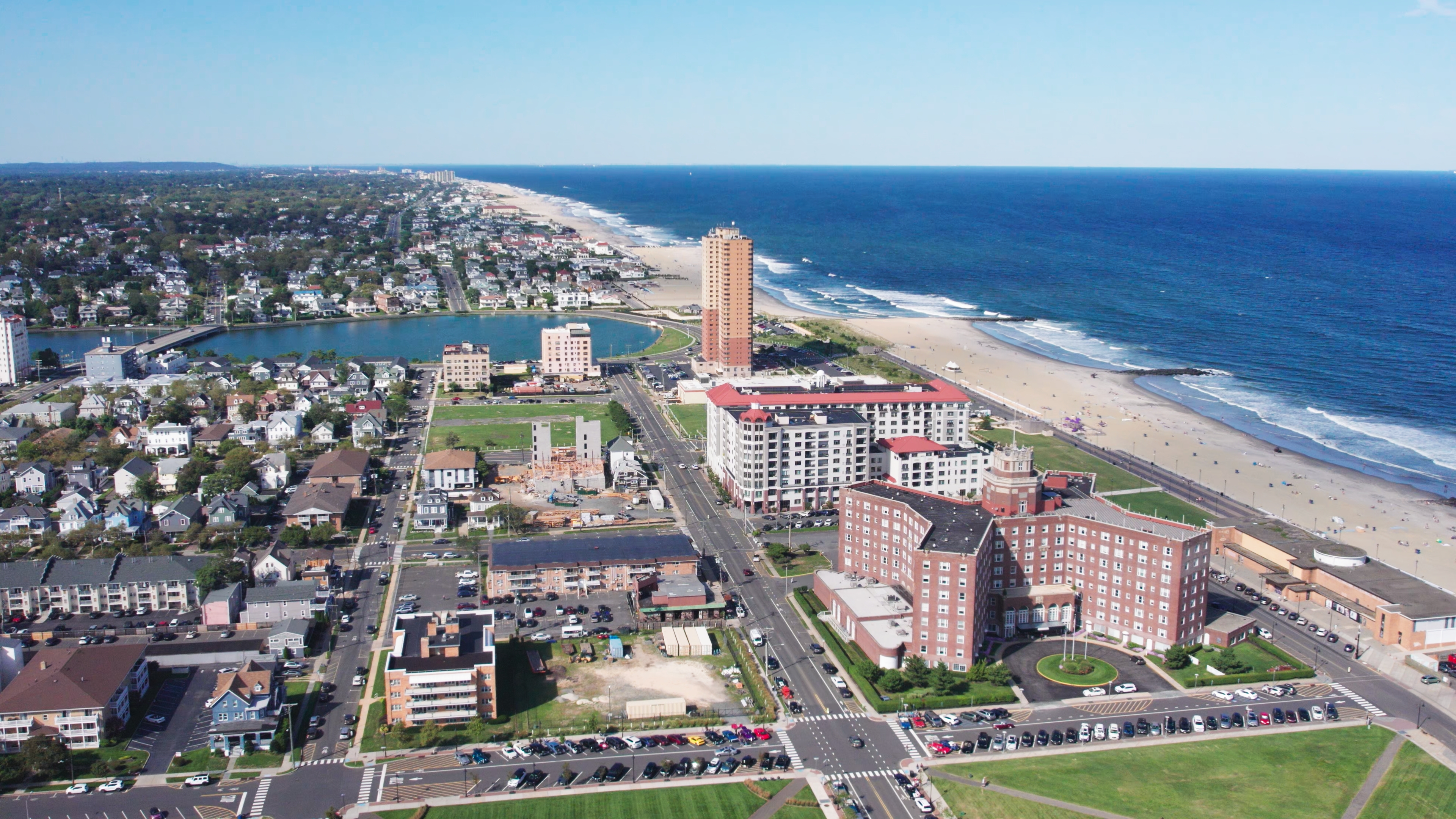 Monmouth county residential and commercial area