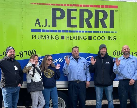 thermostat installation team